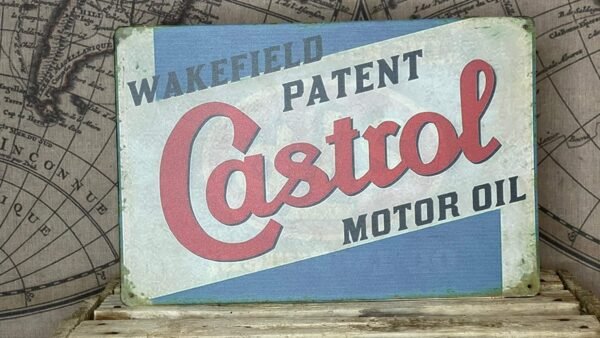 Plaque Motor Oil