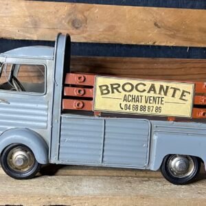 Camion brocante citroën HY déco métal