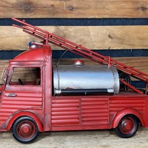 Camion pompier citroën HY déco métal