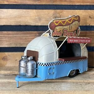 Caravane hot-dogs vintage déco