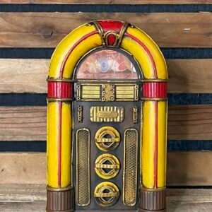 Juke box ancien déco métal année 50