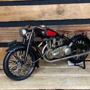 Moto vintage déco métal année 1920
