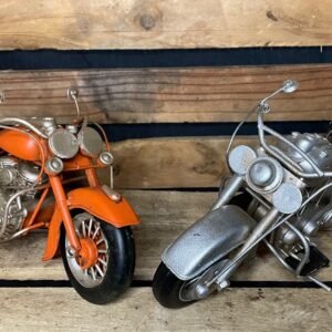 Moto vintage harley déco métal