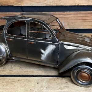 Citroën 2cv vintage tout acier déco métal