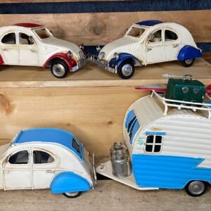 2cv caravane déco métal vintage
