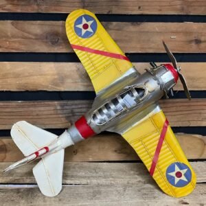 Avion déco métal 1940 vintage