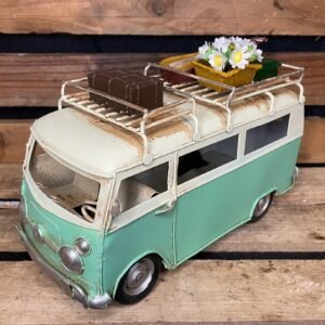 Combi vacances bagages déco métal vintage