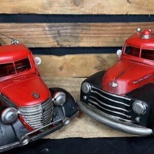 Pick-up dépanneuse US rouge métal rétro
