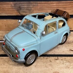 Fiat 500 découvrable bagage métal déco ancienne