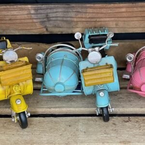 Vespa side-car vintage déco métal