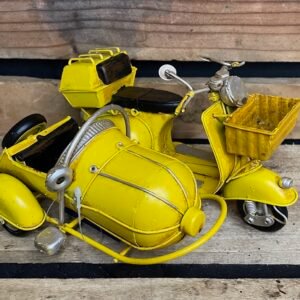 Vespa side-car vintage déco métal