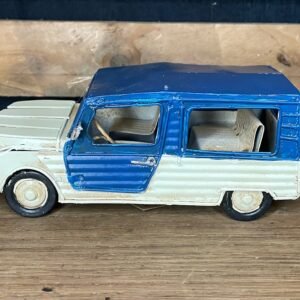 Méhari bâche bleu PM déco métal vintage