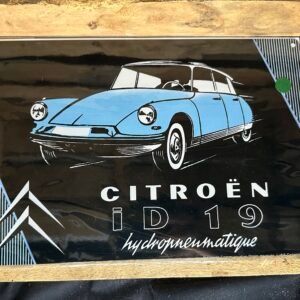 Plaque métal déco ID19