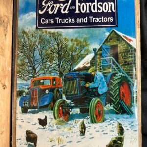 Plaque métal déco Ford and Fordson