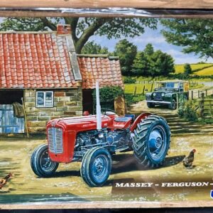 Plaque métal déco Massey Ferguson 35
