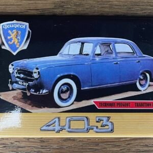 Magnet Peugeot 403 déco automobile vintage