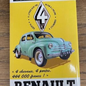 Magnet Renault 4cv déco automobile vintage