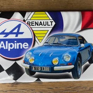 Magnet Alpine Berlinette A110 déco automobile vintage