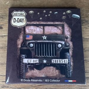 Magnet Jeep Willys D-Day déco automobile vintage
