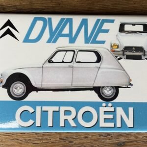 Magnet Citroën Dyane déco automobile vintage