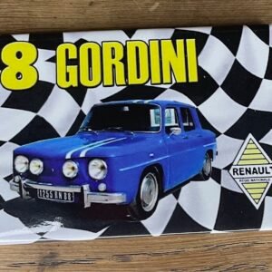 Magnet R8 Gordini déco automobile vintage