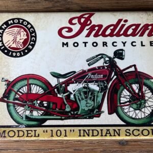 Magnet Moto Indian US déco automobile vintage