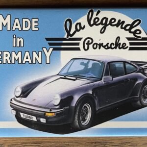 Magnet Porsche légende 911 déco automobile vintage