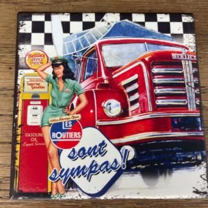 Magnet Routiers sont sympa déco automobile vintage