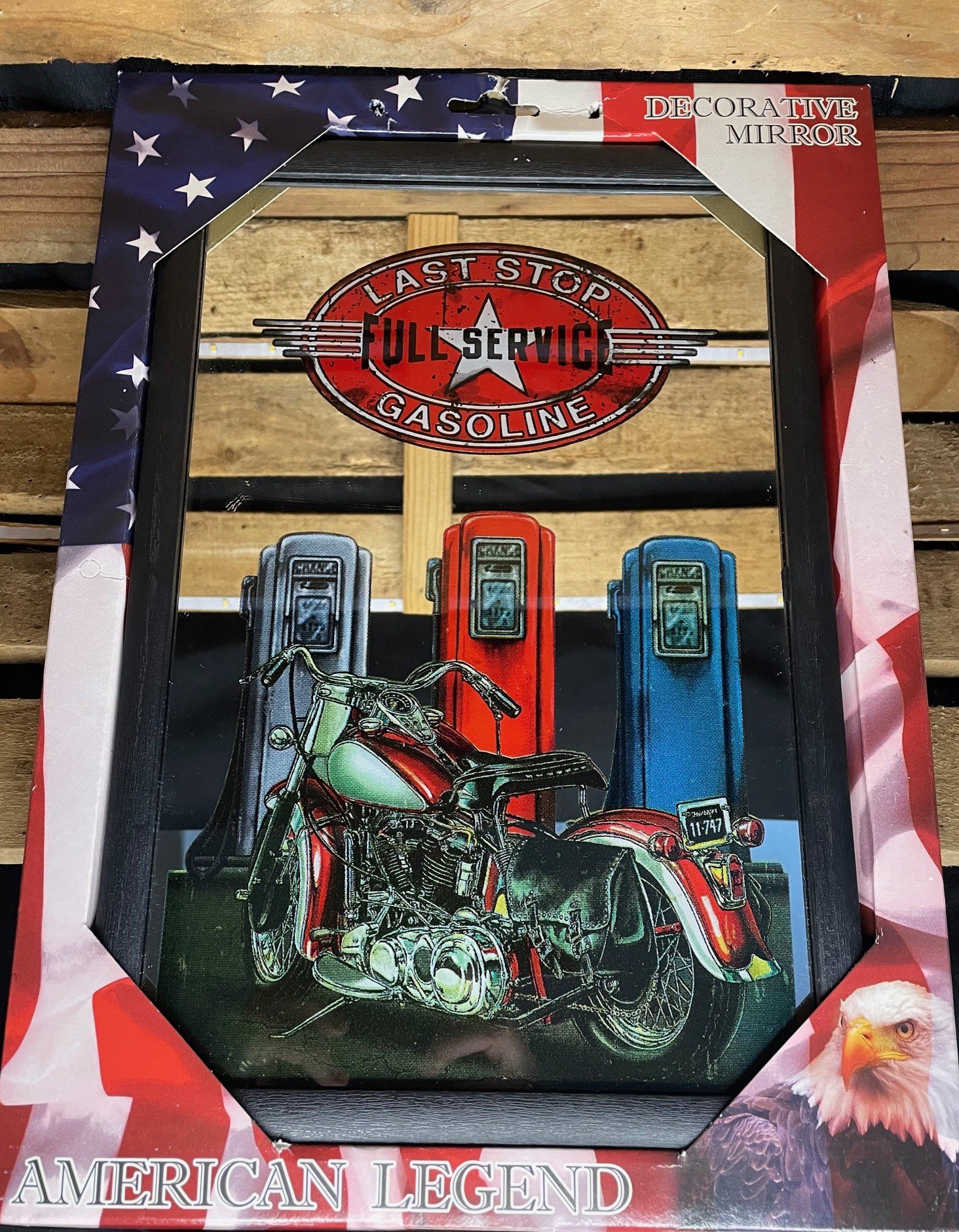 Miroir déco pub full service