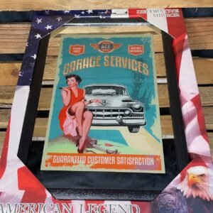 Miroir déco pub garage services