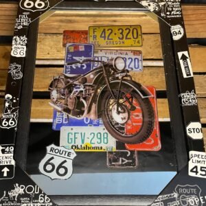 Miroir déco pub route 66