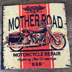 Magnet Route 66 Mother Road déco automobile vintage