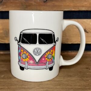 Mug céramique Volkswagen Combi rose