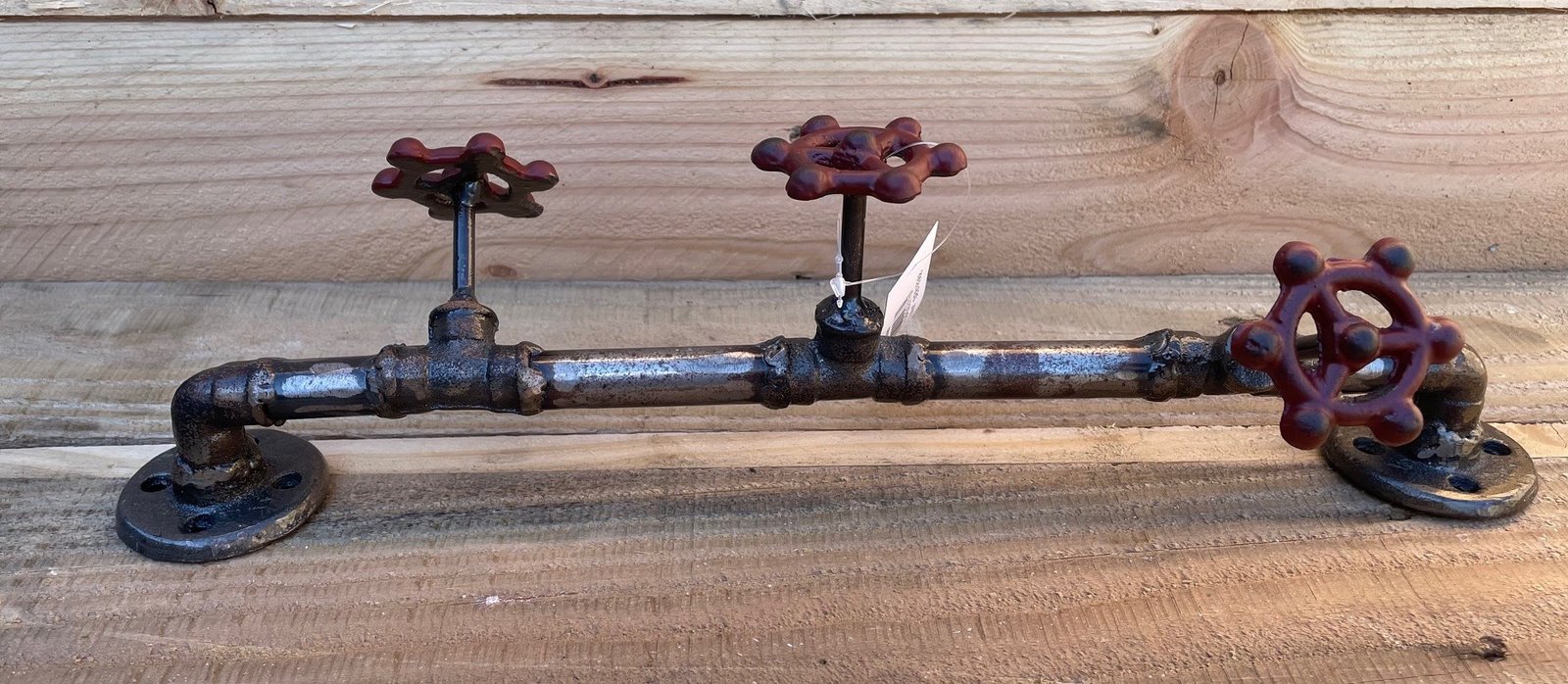 Patère industrielle 3 vannes métal – Image 3