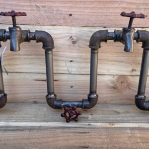 Patère industrielle vannes et robinets métal