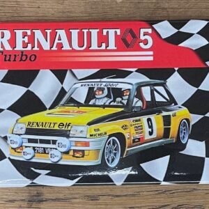 Magnet R5 Turbo déco automobile vintage