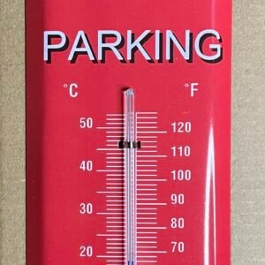 Thermomètre 2cv Parking métal déco vintage