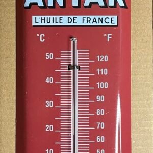 Thermomètre Huile ANTAR métal déco vintage