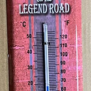 Thermomètre Porsche 356 route 66 métal déco vintage