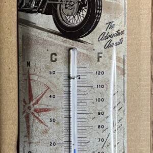 Thermomètre US ROUTE 66 métal déco vintage