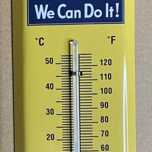 Thermomètre We can do it métal déco vintage