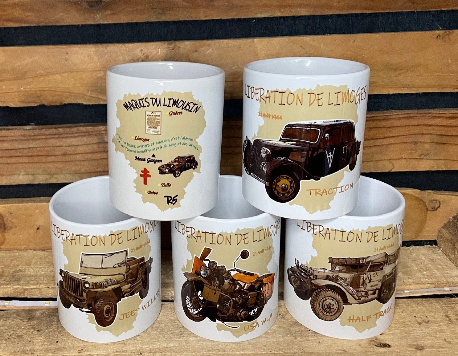 Mug céramique Libération de Limoges