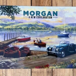 Plaque métal déco GM Morgan