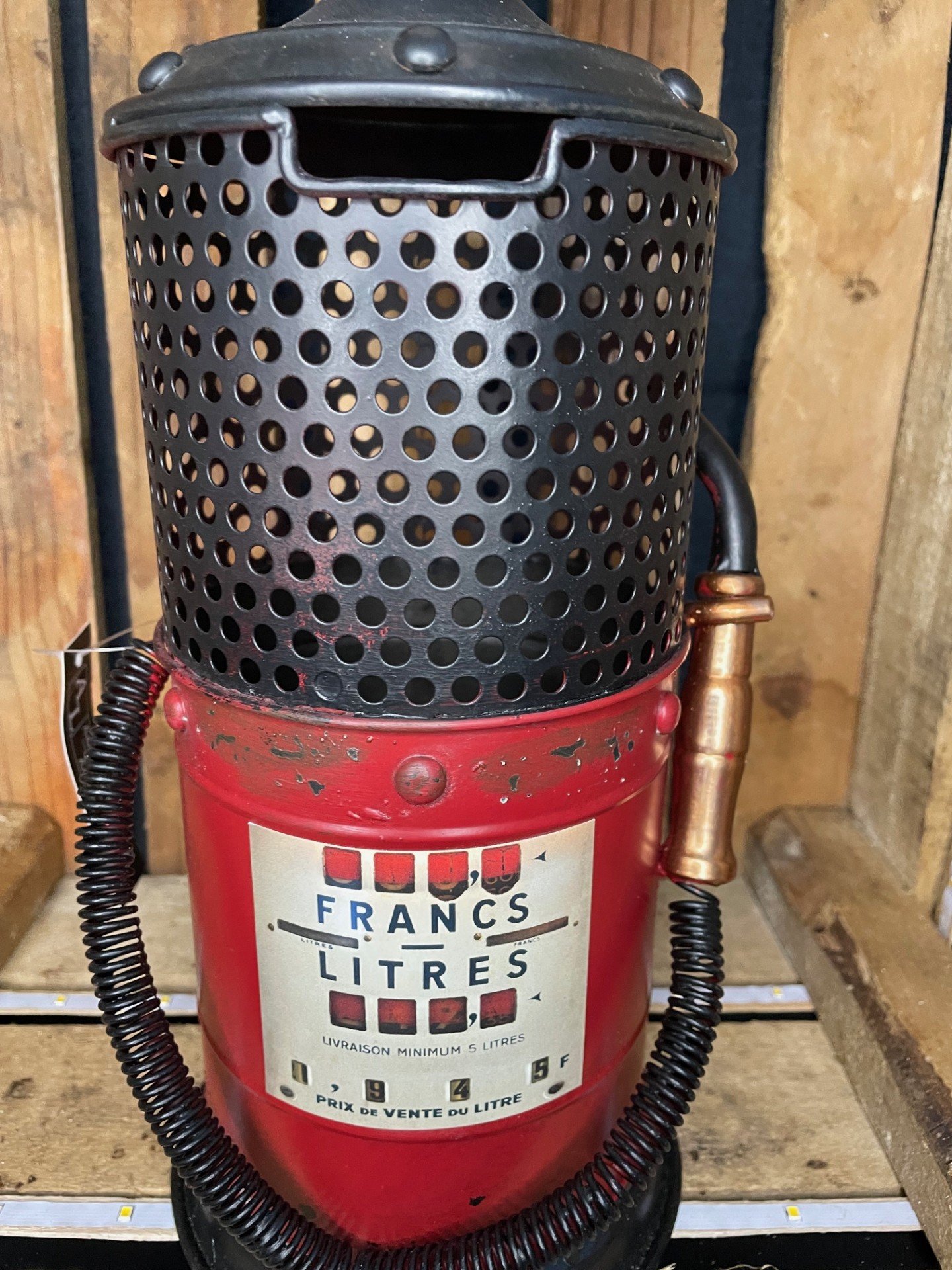 Tirelire pompe a essence vintage – Image 2