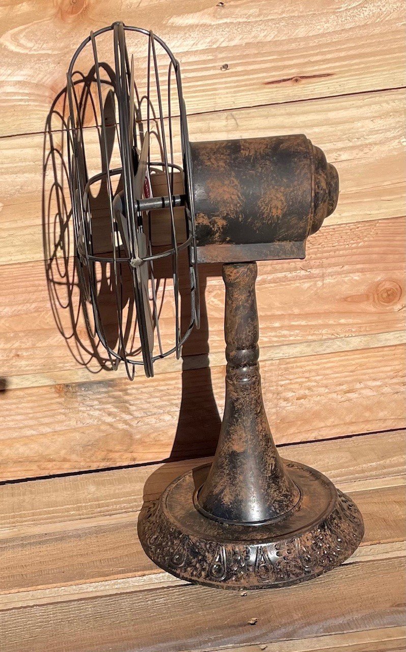 Ventilateur métal décoratif – Image 2