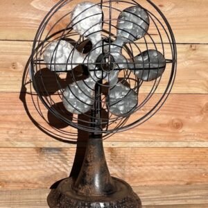 Ventilateur métal décoratif
